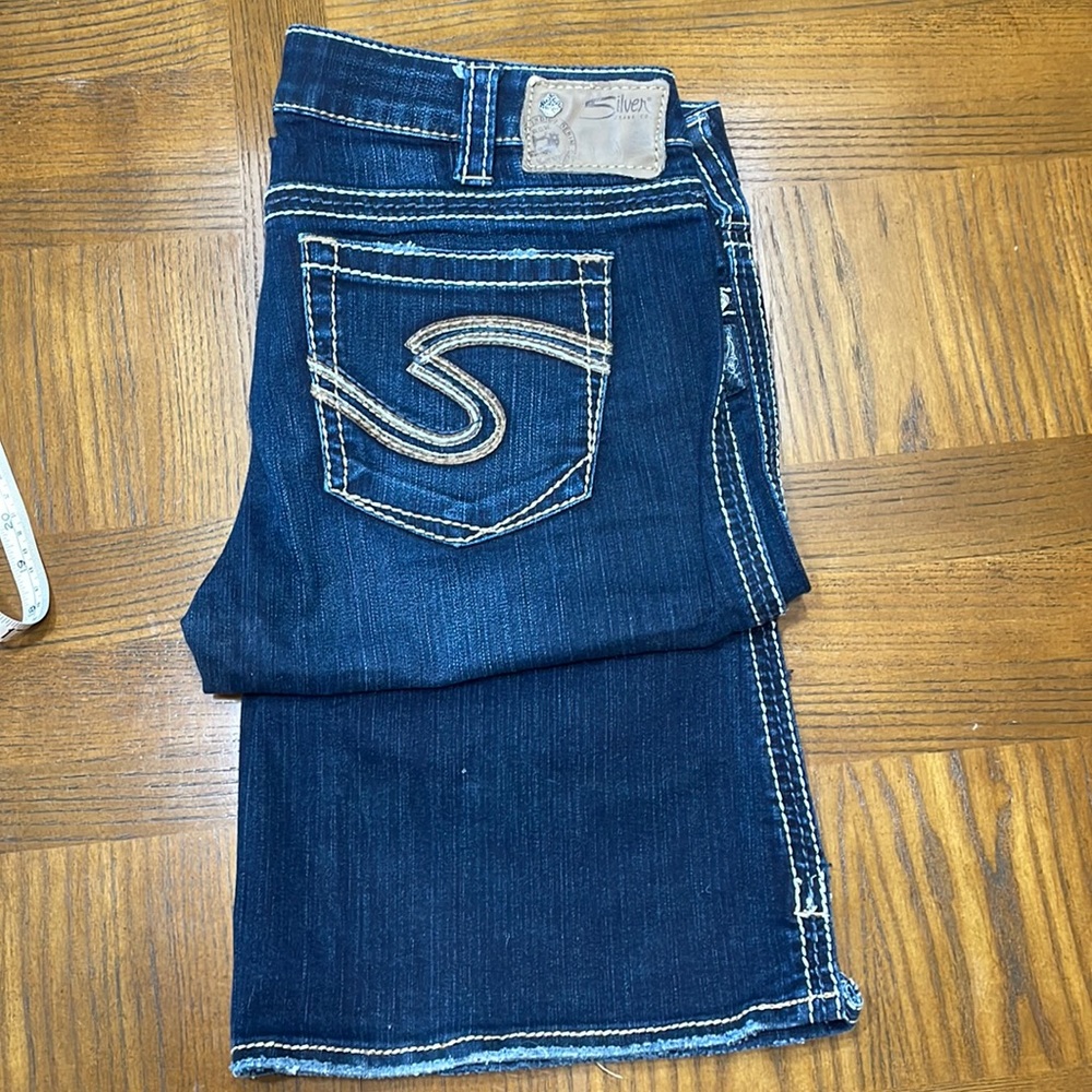 Silver Frances flare jeans